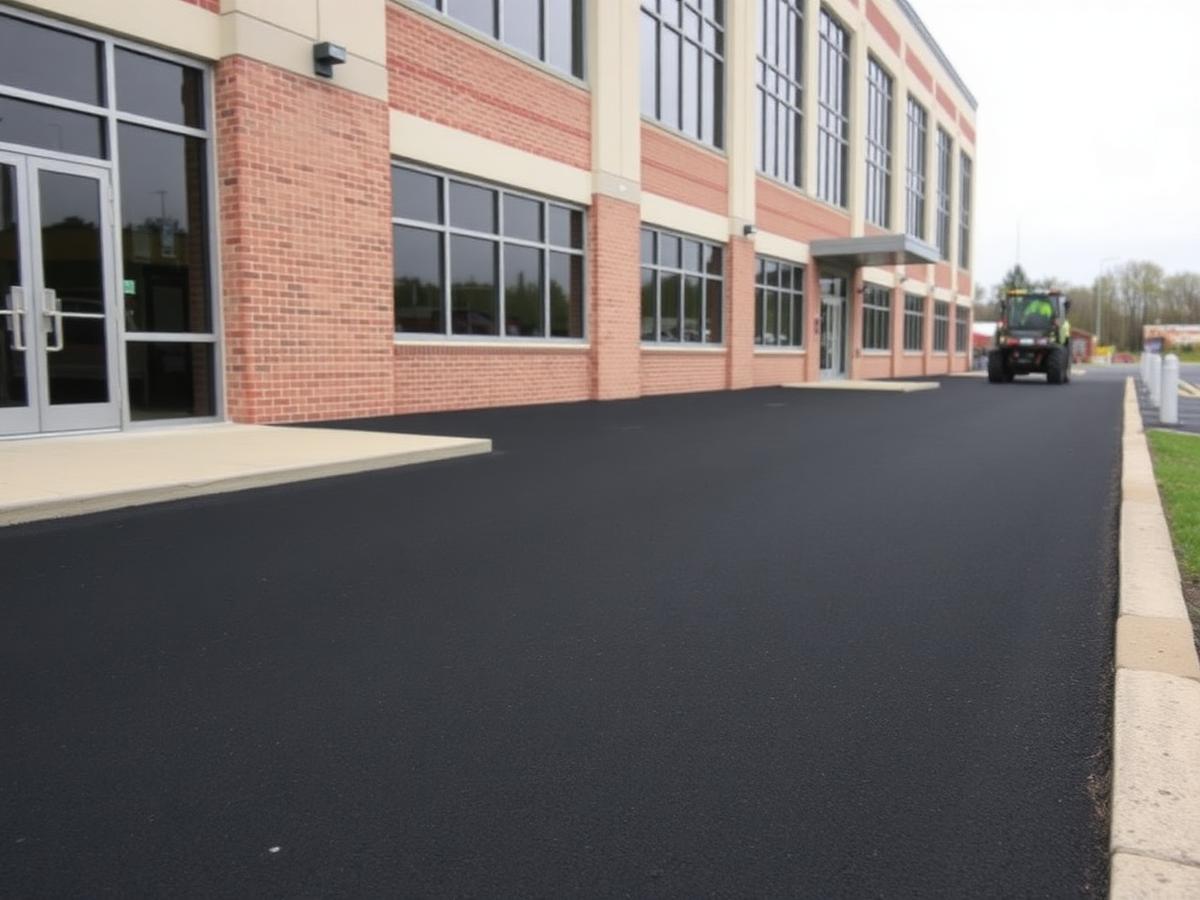 Asphalt Paving work by JLJ Construction Inc. in New Jersey